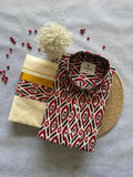 Premium Ajrakh Shirt & Double Mundu Combo