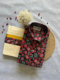 Premium Ajrakh Shirt & Double Mundu Combo
