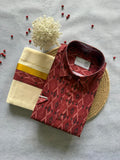 Printed Shirt & Double Mundu Combo