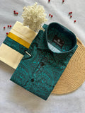 Printed Shirt & Double Mundu Combo
