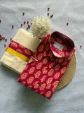 Printed Shirt & Double Mundu Combo