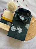 Printed Shirt & Double Mundu Combo