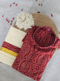 Onam Short Kurta & Double Mundu Combo