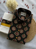 Premium Ajrakh Shirt & Double Mundu Combo